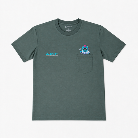 PETROSAINS A.R.I.F ADULT COTTON POCKET TEE-GREEN FOREST (2)