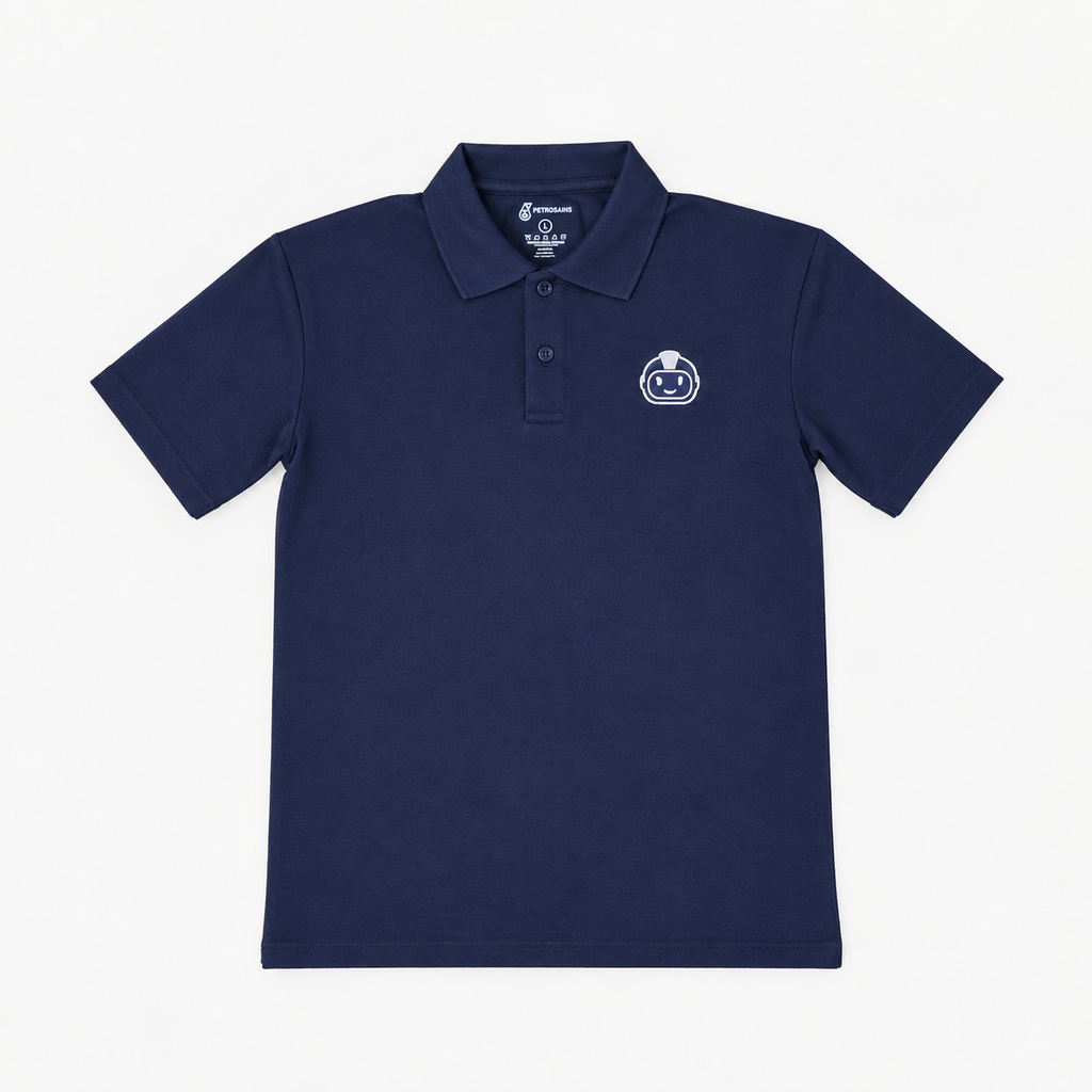 PETROSAINS A.R.I.F ADULT  POLO TEE-NAVY (2)