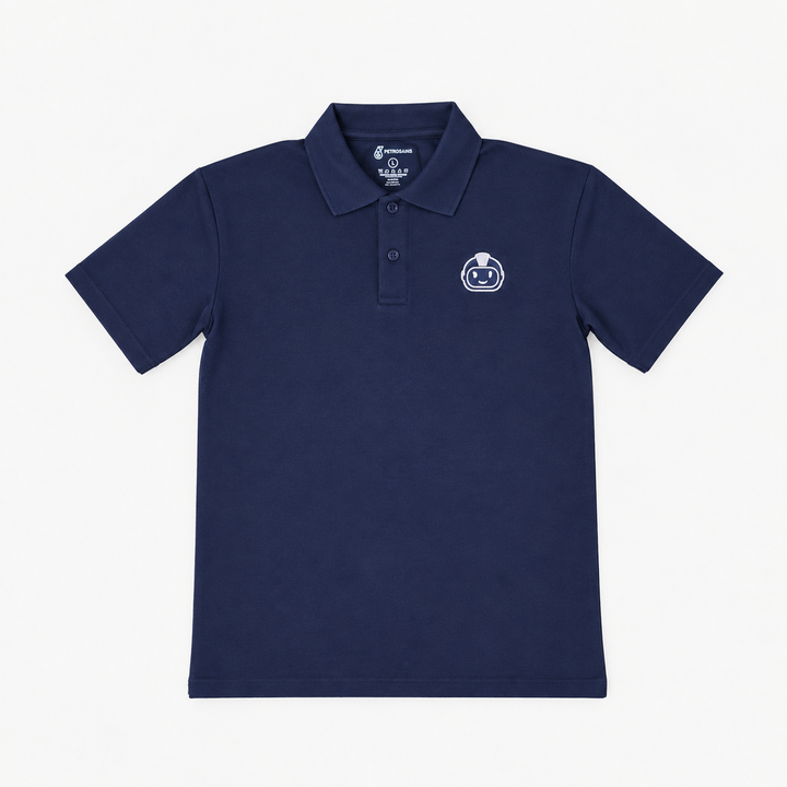 PETROSAINS A.R.I.F ADULT  POLO TEE-NAVY (2)