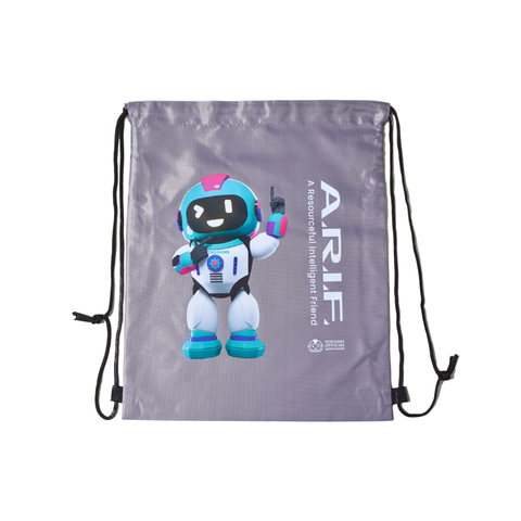 PETROSAINS A.R.I.F DRAWNSTRING BAG-GREY (1)