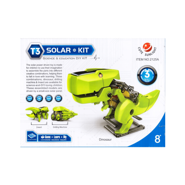 3 in 1 Solar Robot Kit 5