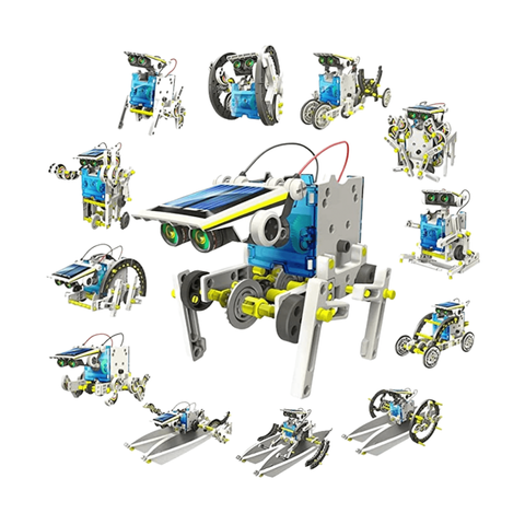 13 in 1 Educational Solar Robot Kit 2 b