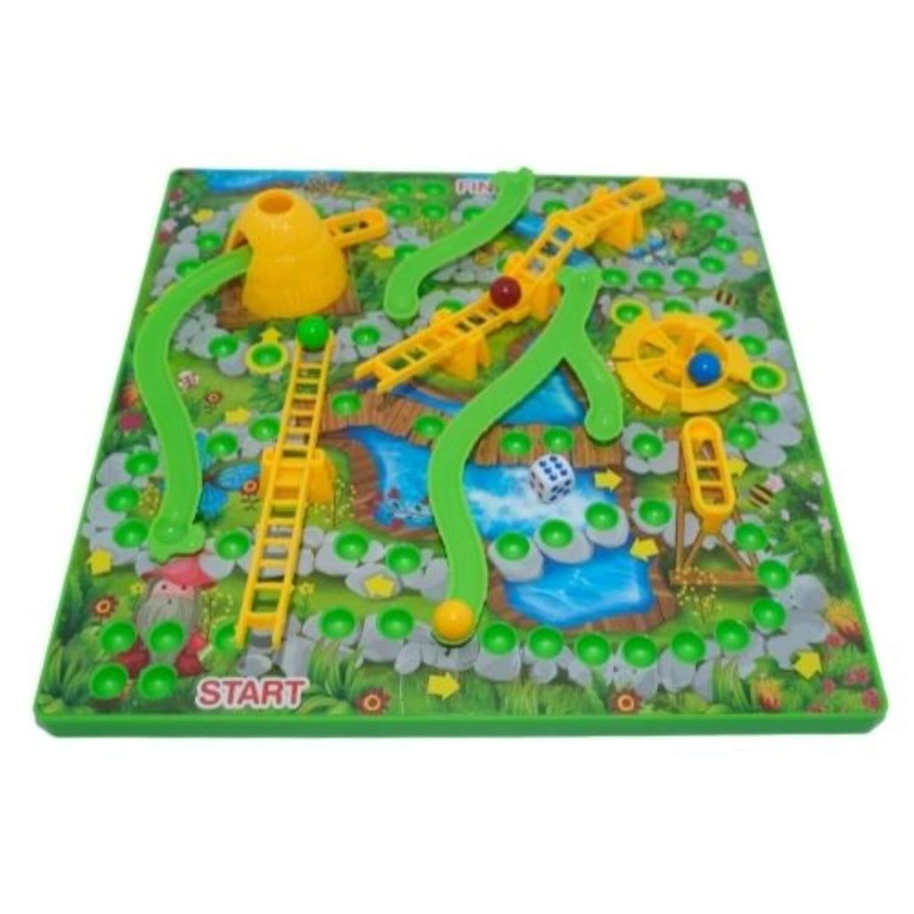 3D Snake & Ladders Product Unboxed 1500px x 1500px