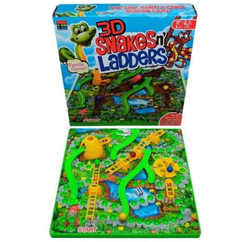 3D Snake & Ladders Product Front 1 1500px x 1500px