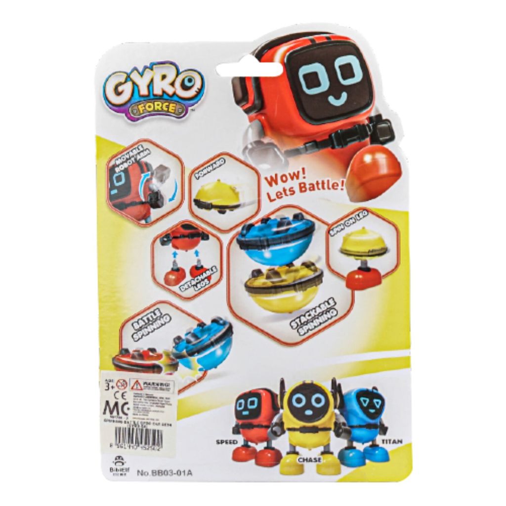 Gyro Car Set 4 (RED) Product 2 (Custom)