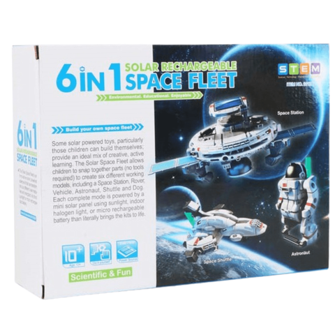 6 in 1 Rechargeable Space Fleet Front Boxed