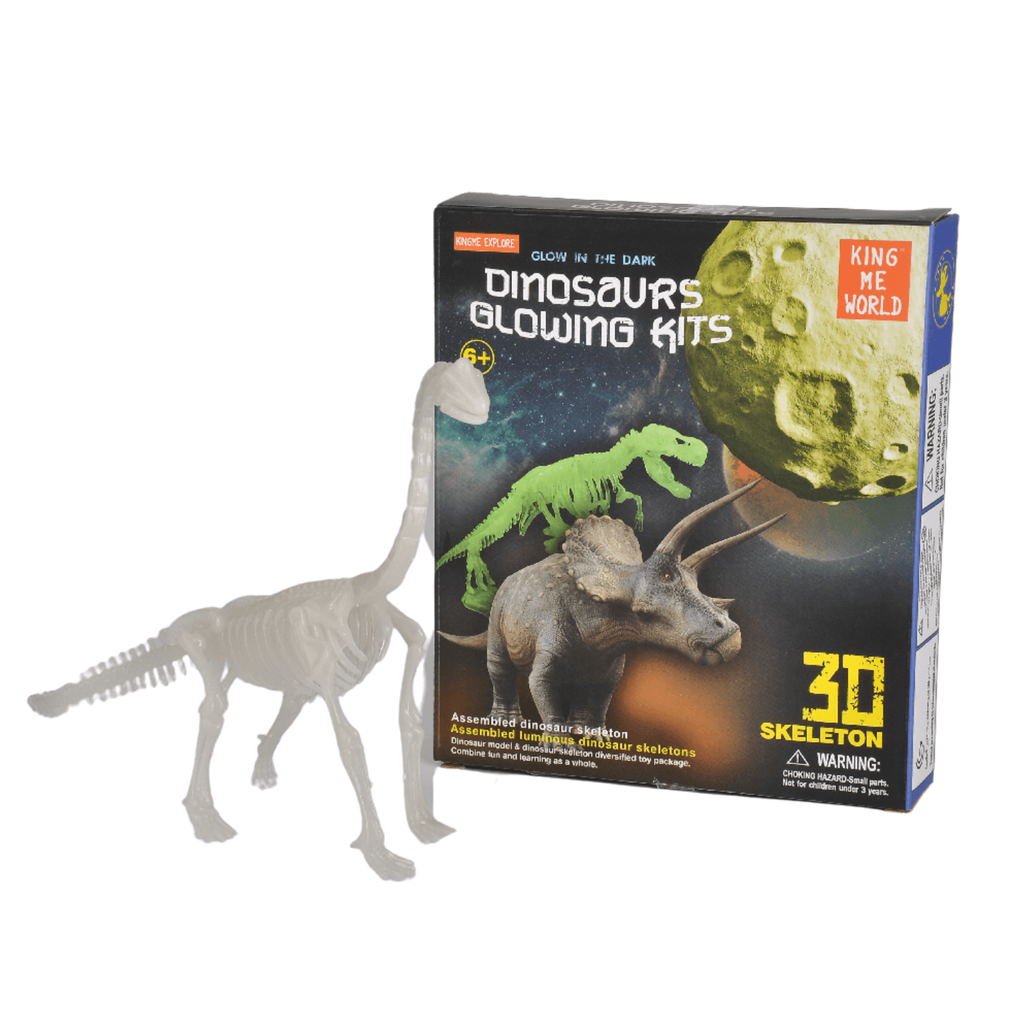 3D Glow-in-the-Dark T-Rex Skeleton Puzzle 2