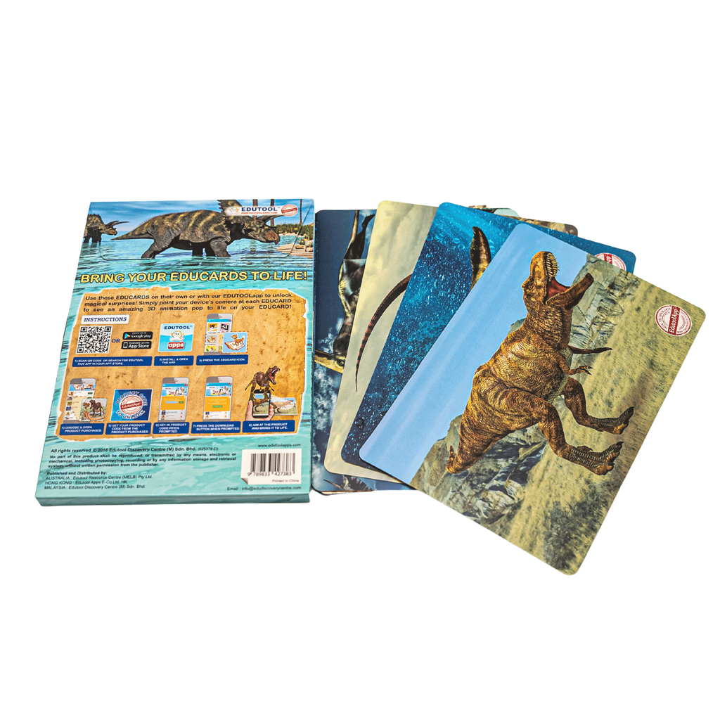 Dinosaurs 3D AR Educards Image 4