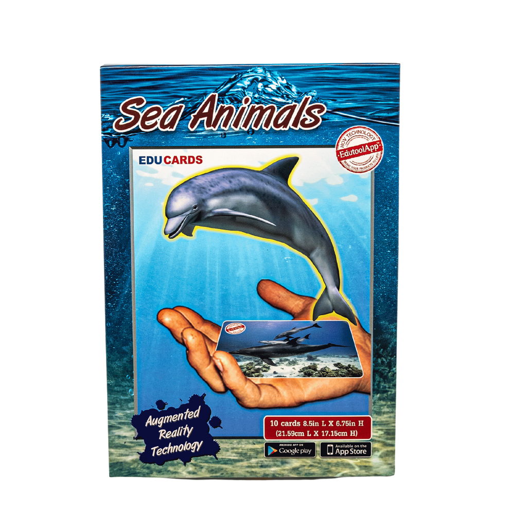 Sea Animals 3D AR Educards Image 2