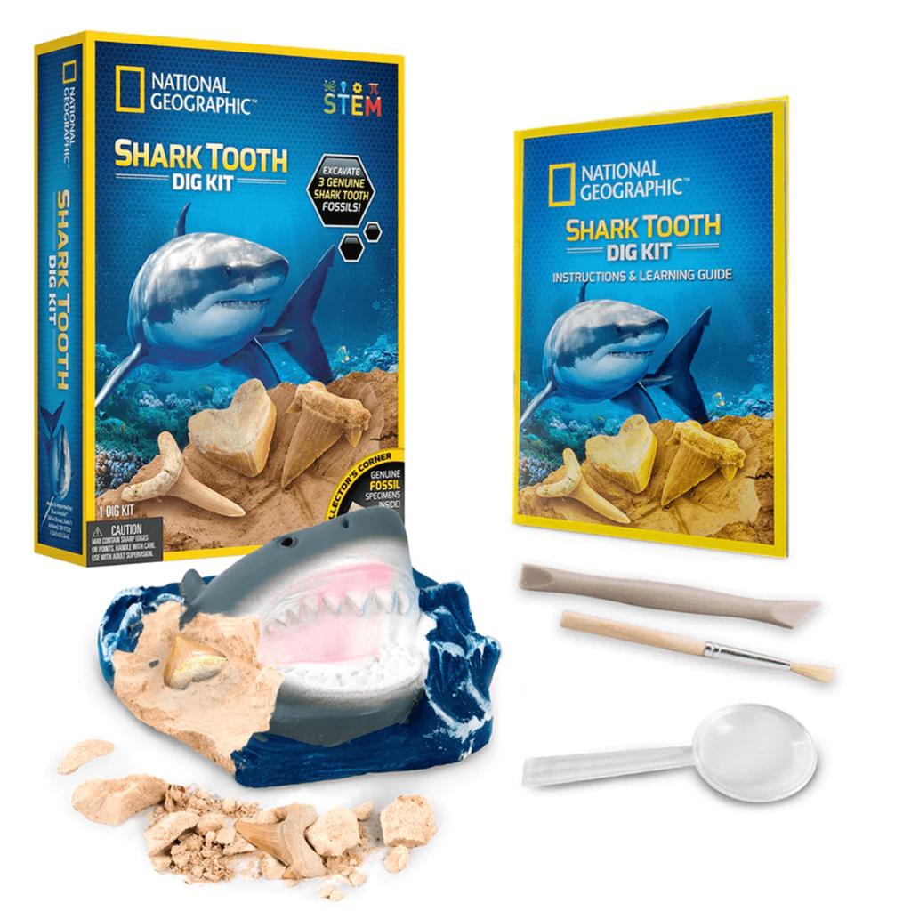 National Geographic - Shark Tooth Kit Front 2