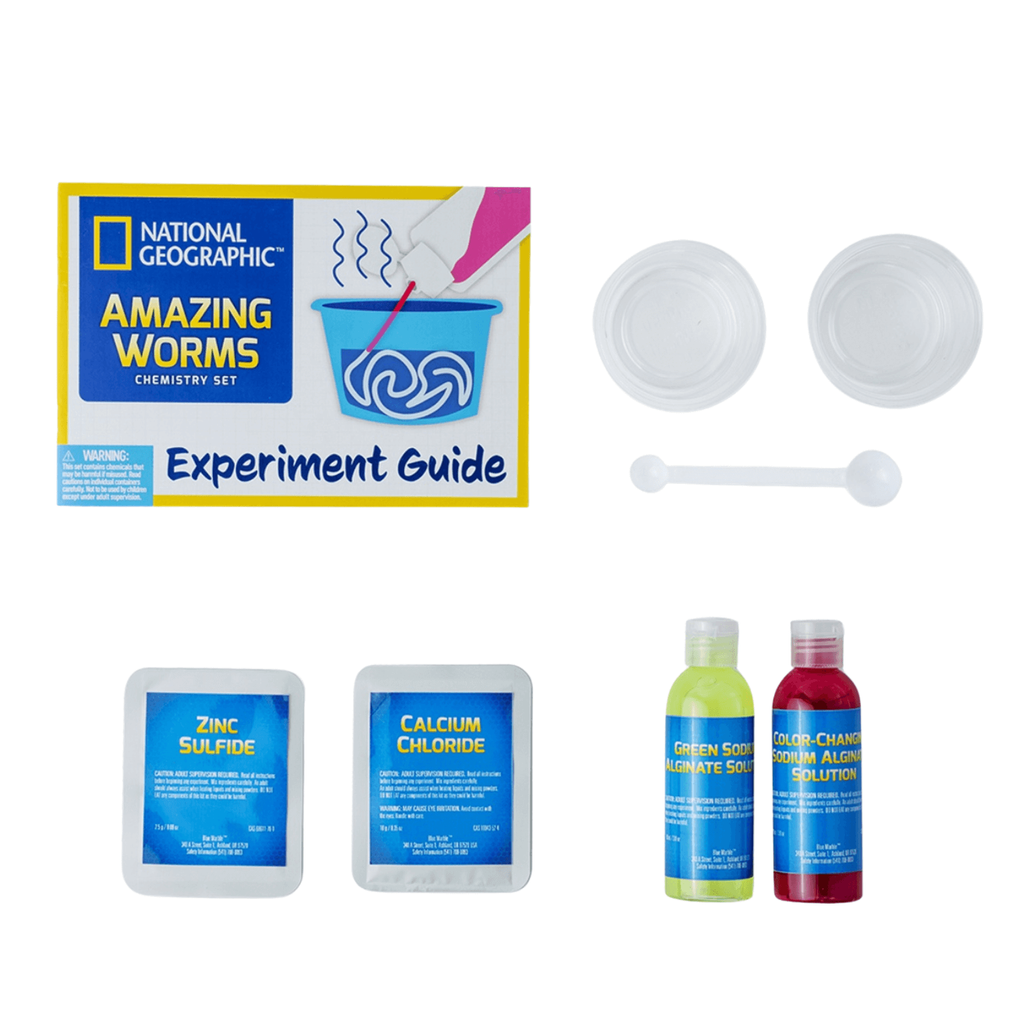 National Geographic - Amazing Worms Chemistry Kit Front 2
