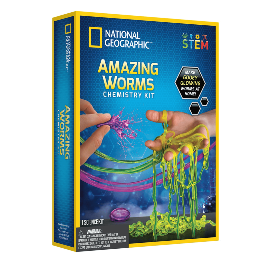 National Geographic - Amazing Worms Chemistry Kit Front 1