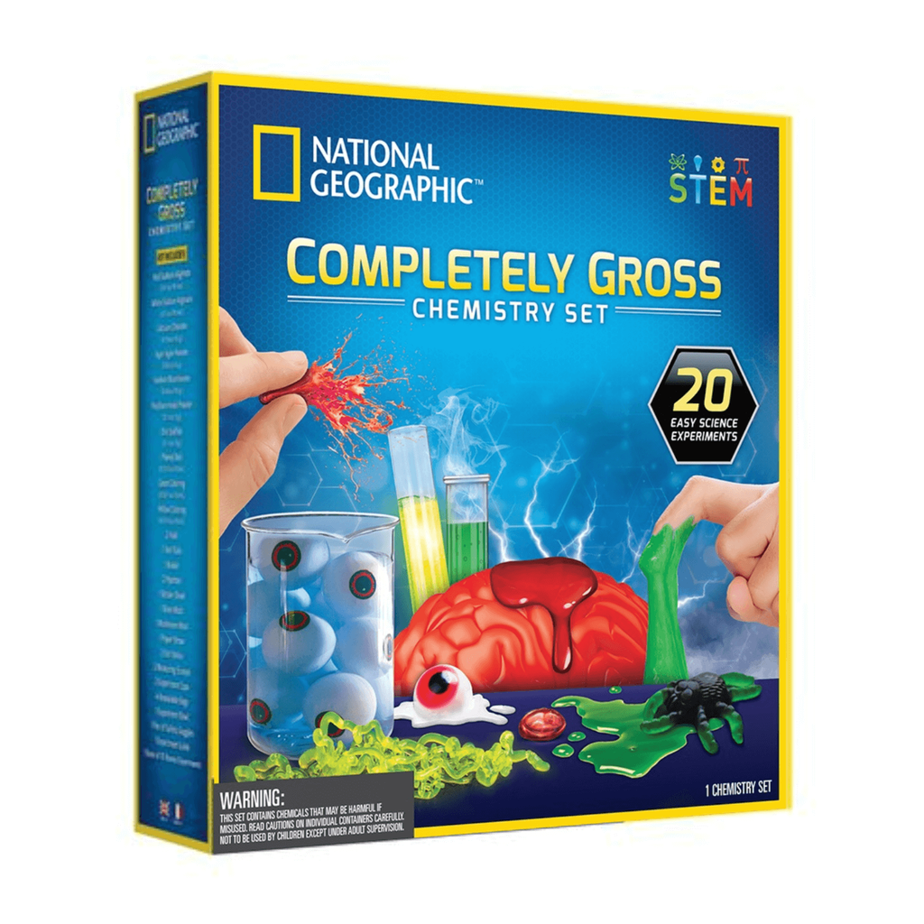 National Geographic Completely Gross Chemistry Set Front 1