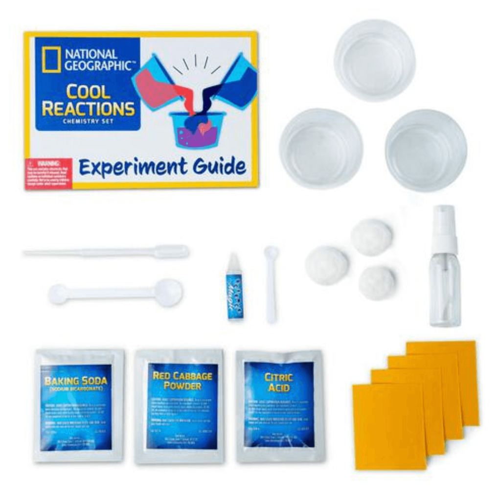 National Geographic - Cool Reactions Chemistry Kit Front 2