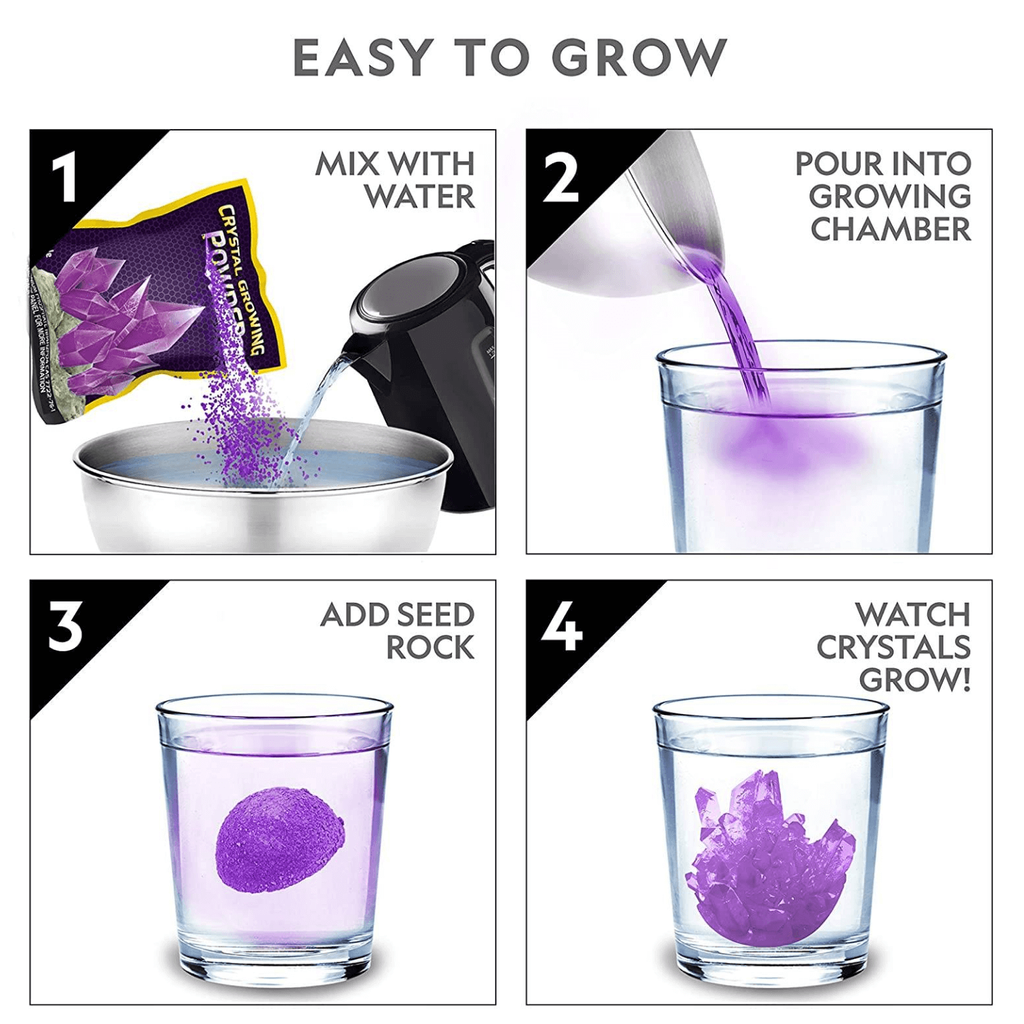 National Geographic - Crystal Grow Purple Demo 1