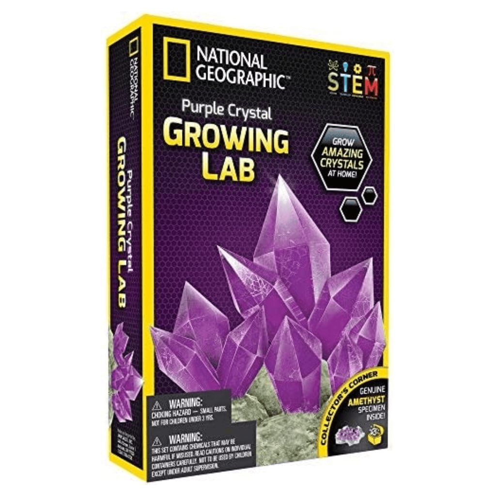 National Geographic - Crystal Grow Purple Front 1