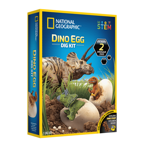 National Geographic - Dinasour Egg Dig Kit Front 1