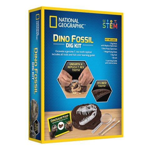 National Geographic Dinosaur Dig Kit Back 1