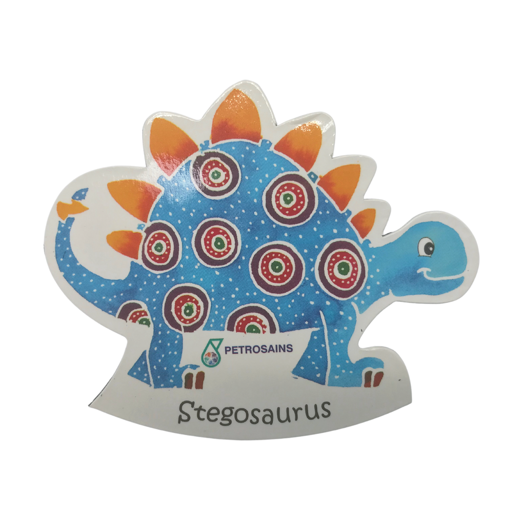 Manje Asst Dino Magnet Stegosaurus Image