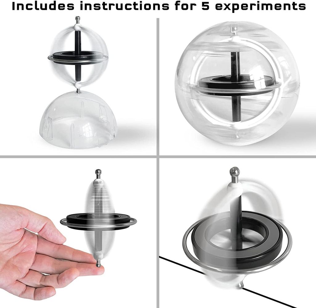 Fun Science Gyroscope Action Spin Image