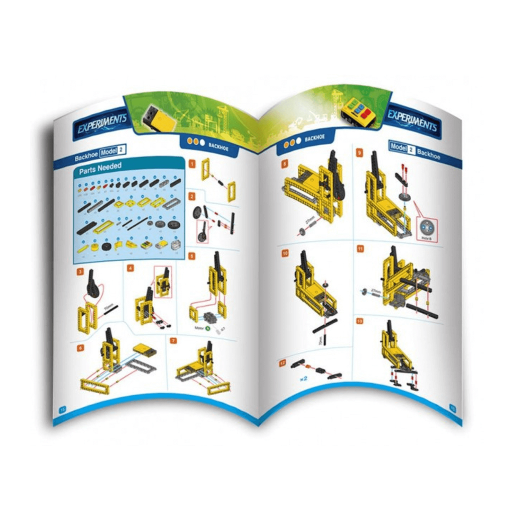 Construction Vehicles Instructions Image