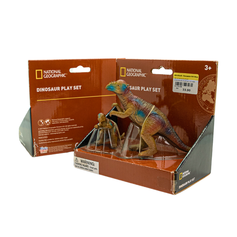 National Geographic - Dinosaur Play Set Pachycephalosaurus Image 1