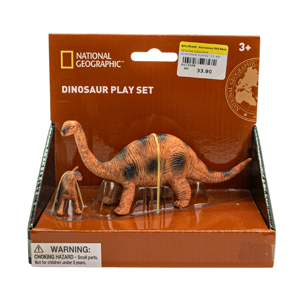 National Geographic - Dinosaur Play Set Apatosaurus Image 3