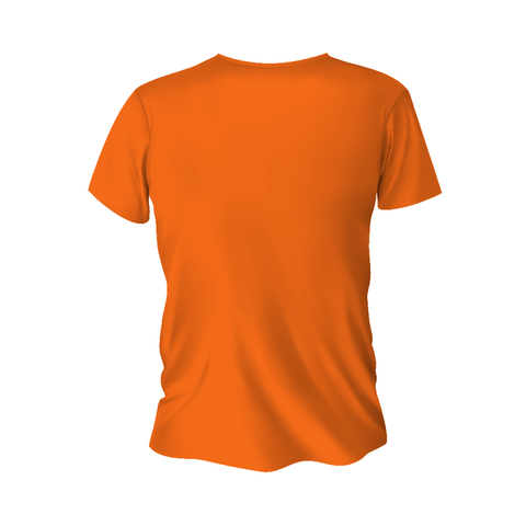 Orange T Shirt Back