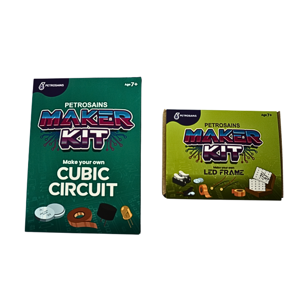 Petrosains Maker Kit - Cubic Circuit and LED Frame