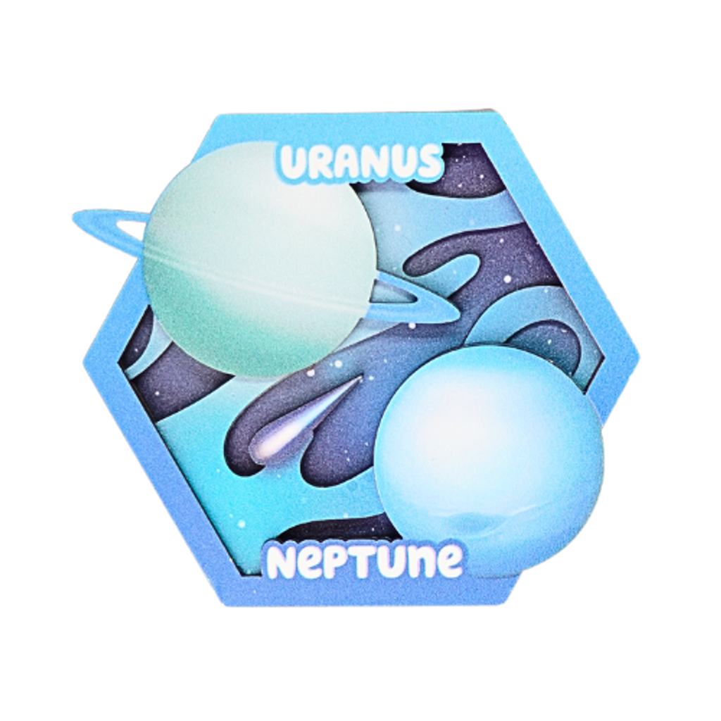 Space Magnet - Uranus and Neptune Unbox