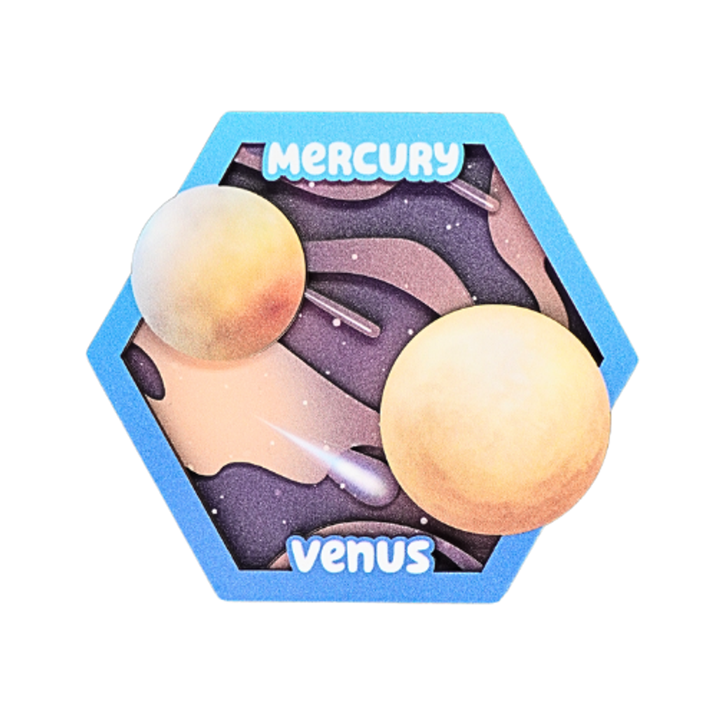 Space Magnet - Mercury and Venus Unbox