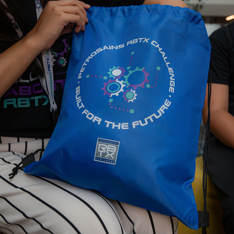 RBTX Draw String Bag Blue