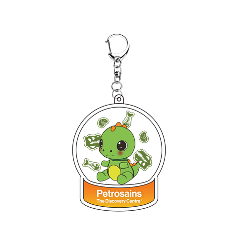 Petrosains Dino Keychain Shaker_Drop 2