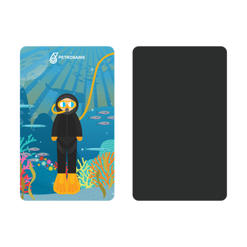 Petrosains Aqua Fridge Magnet_Drop 2