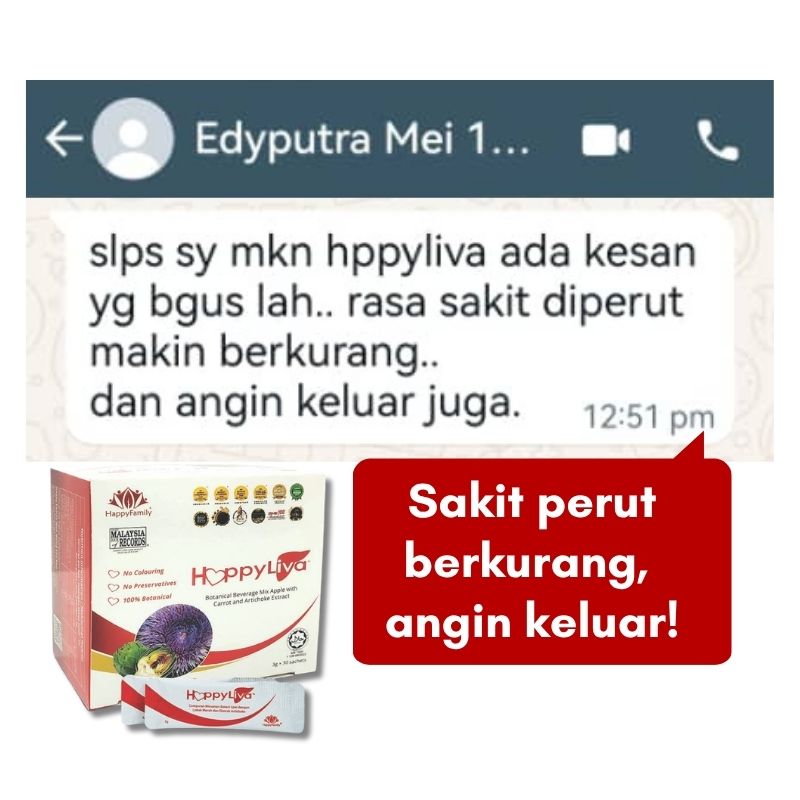 HL BM Sakit Perut, Angin Keluar