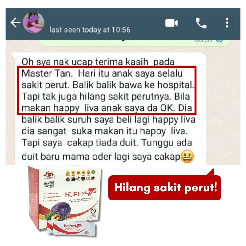 HL BM Hilang sakit perut