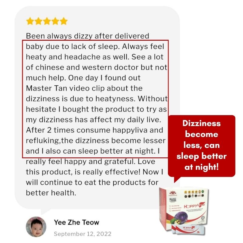 HL ENG Dizziness, sleep better