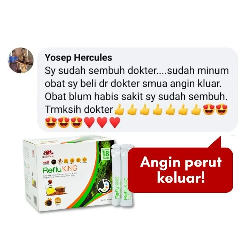 HappyLiva - Angin perut keluar