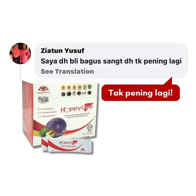 HappyLiva - Tak pening lagi