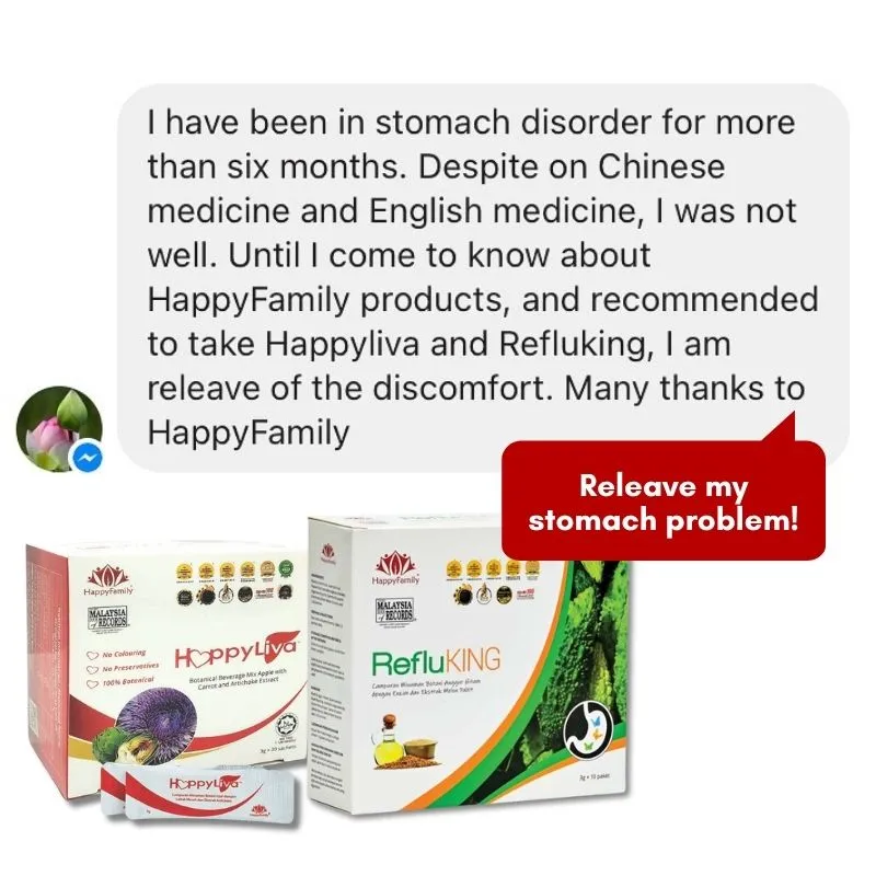 HappyLiva - releave stomach problem