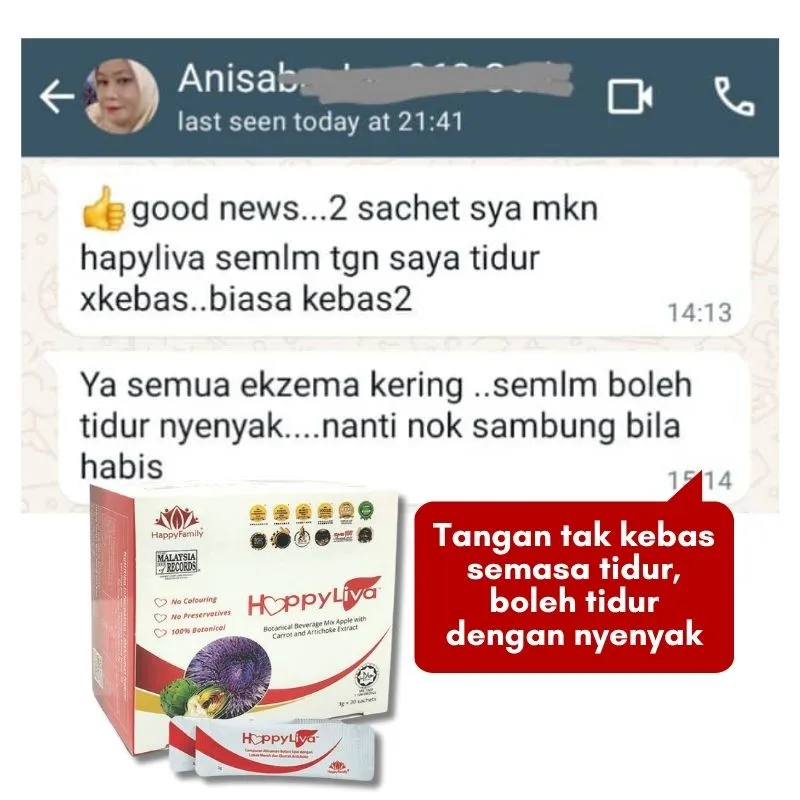 HappyLiva - Tangan tak kebas