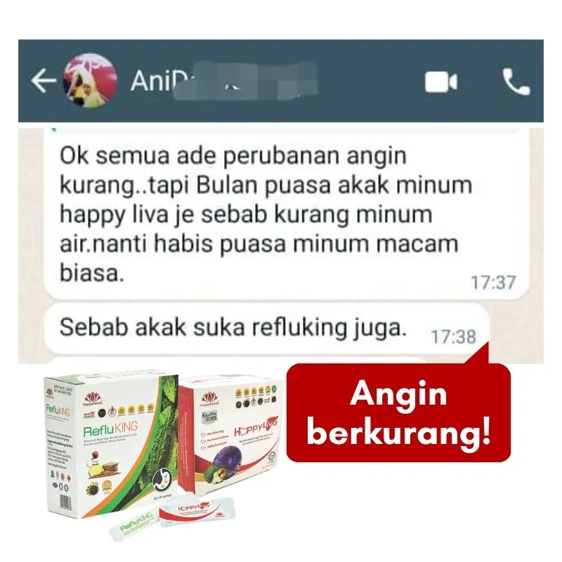 HappyLiva + RefluKing - Angin kurang 2