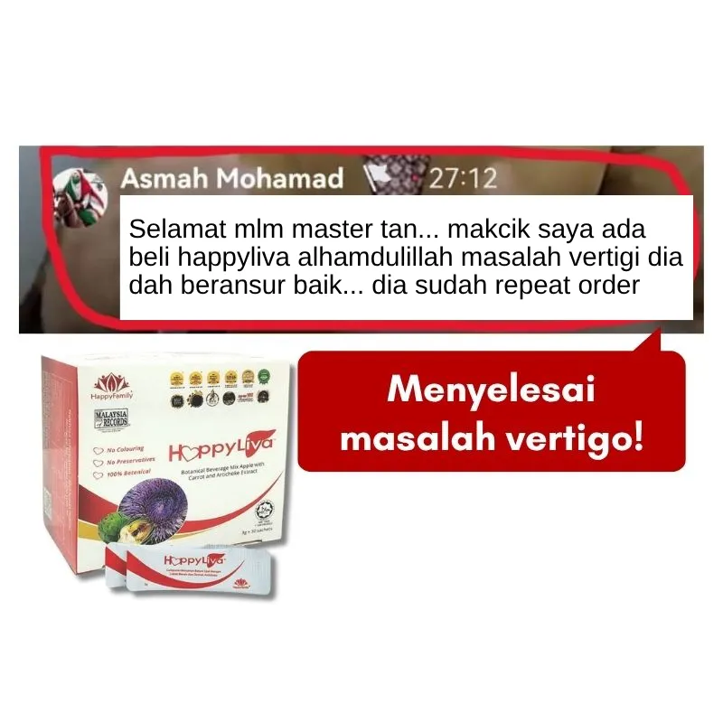 HappyLiva - Menyelesai masalah vertigo