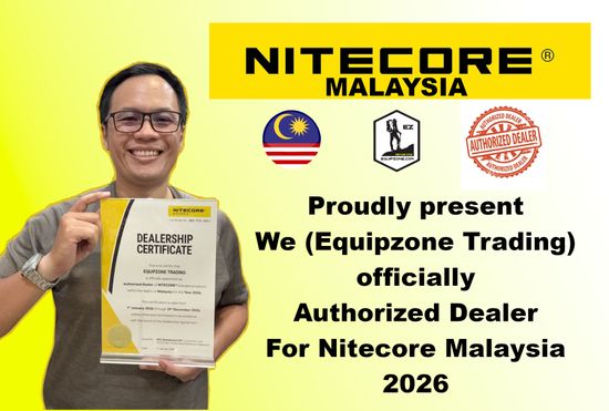 NITECORE  | Equipzone | EDC | Flashlight | Headlamp | Camping | Cycling | Multitools | Knives
