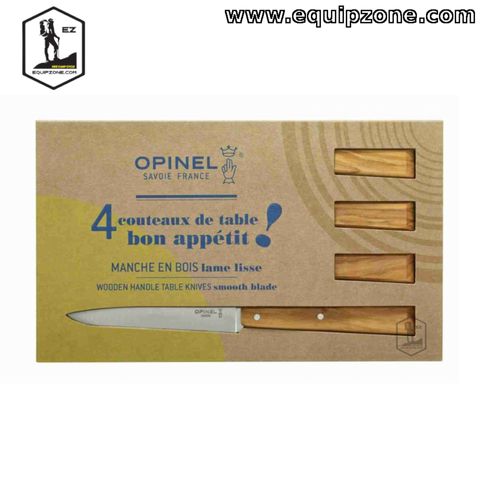 OPINEL BOX OF 4 TABLE KNIVES, SOUTH-1.JPG