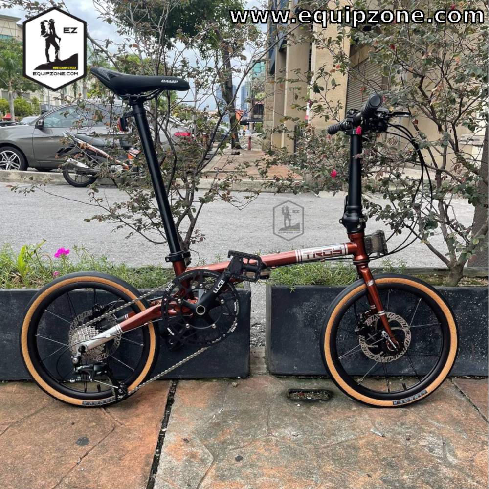 camp troy folding bike