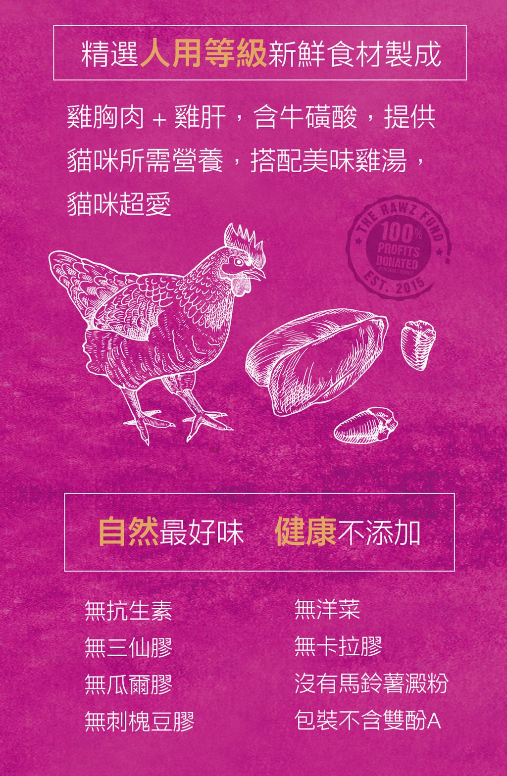 RAWZ 納茲 無膠主食罐 (3)