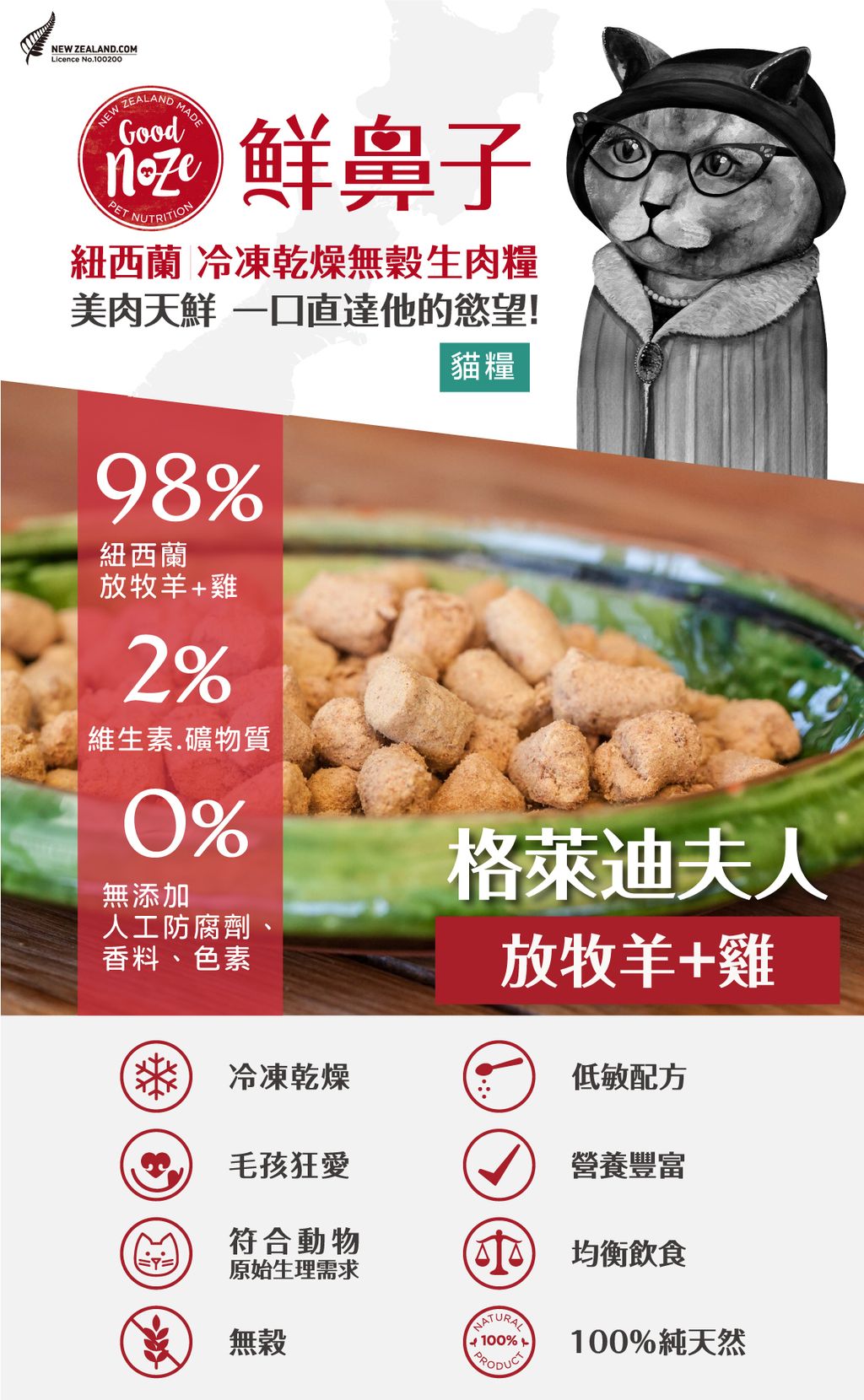 鮮鼻子 冷凍乾燥生肉貓糧 (6)