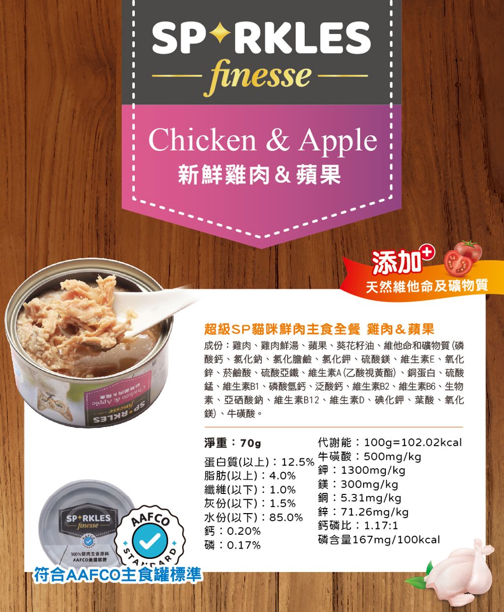 新鮮雞肉+蘋果 (3)