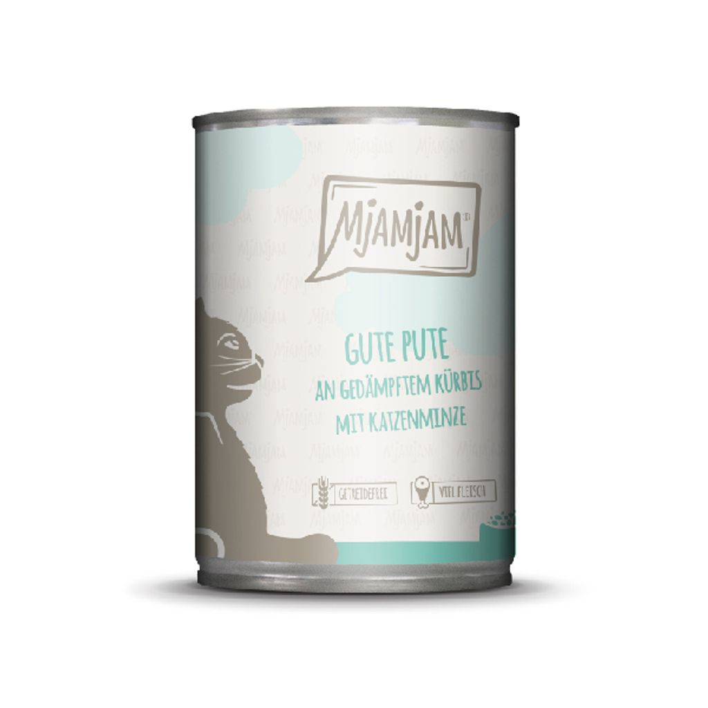 好火雞+蒸南瓜+貓草 (2)